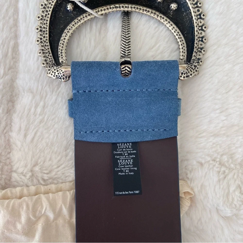 Sézane Louve Belt- 80cm. Excellent condition, like new